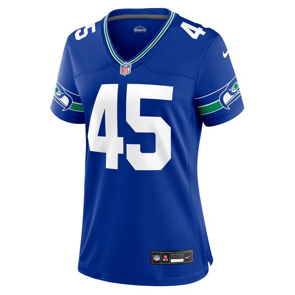 Kenny Easley Seattle Seahawks Nike Women's Throwback Retired Player Game Jersey - Royal/Navy - Image 3