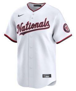 Alternative view of Washington Nationals Nike Home Limited Jersey - White