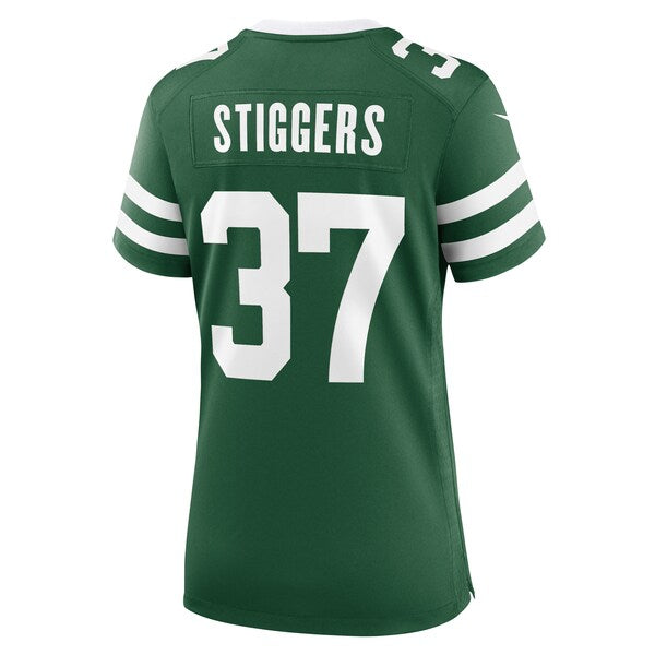 Qwan'tez Stiggers New York Jets Nike Women's Team Game Jersey - Legacy Green - Image 3
