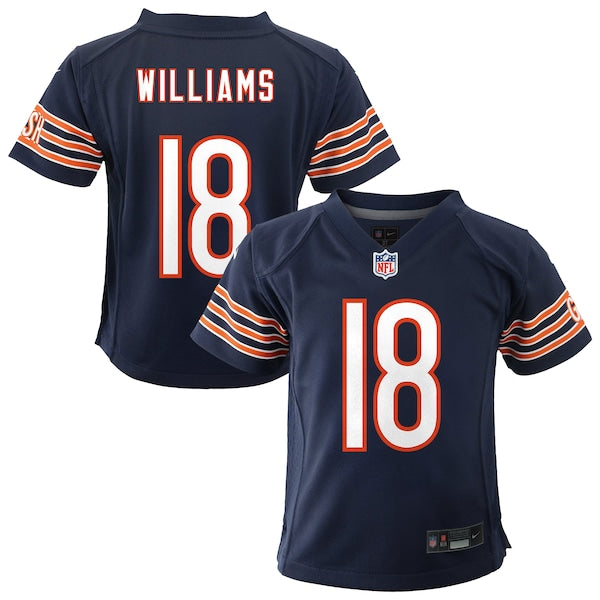 Caleb Williams Chicago Bears Nike Preschool Player Game Jersey - Navy