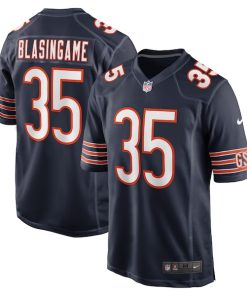 Khari Blasingame Chicago Bears Nike Game Player Jersey - Navy