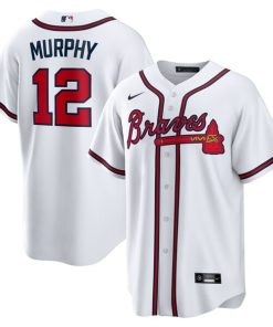 Sean Murphy Atlanta Braves Nike Replica Player Jersey - White