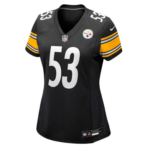 JaWhaun Bentley Pittsburgh Steelers Nike Women's Team Game Jersey - Black - Image 2