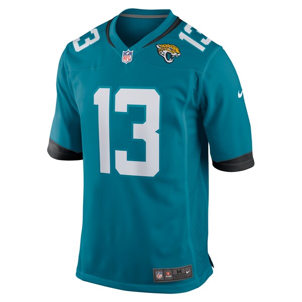 Christian Kirk Jacksonville Jaguars Nike Game Jersey - Teal/White - Image 3