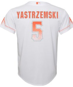 Alternative view of Mike Yastrzemski San Francisco Giants Nike Youth City Connect Replica Player Jersey - White