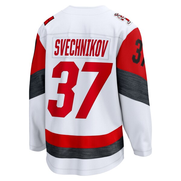Andrei Svechnikov Carolina Hurricanes Away Breakaway Jersey - White - Image 3