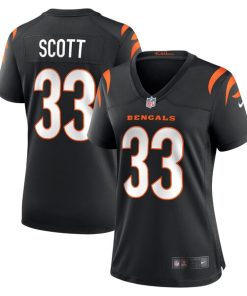 Nick Scott Cincinnati Bengals Nike Women's Game Player Jersey - Black