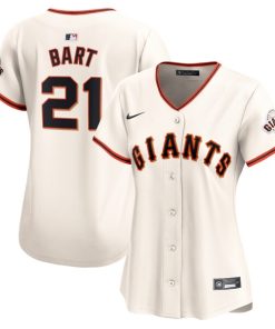 Joey Bart San Francisco Giants Nike Women's  Home Limited Player Jersey - Cream