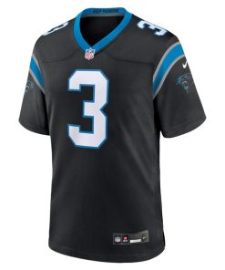 Alternative view of Raheem Blackshear Carolina Panthers Nike Team Game Jersey - Black