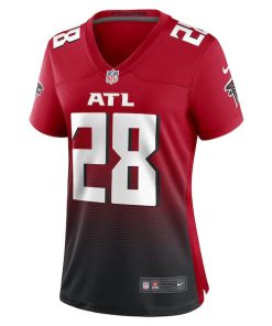 Alternative view of Warrick Dunn Atlanta Falcons Nike Women's Retired Game Jersey - Red