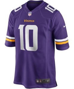 Alternative view of Fran Tarkenton Minnesota Vikings Nike Game Retired Player Jersey - Purple