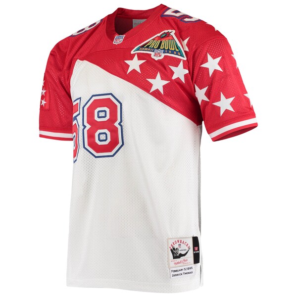 Derrick Thomas AFC 1995 Pro Bowl Authentic Jersey - White/Red - Image 2