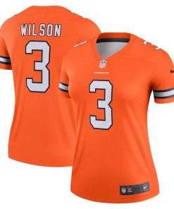 Russell Wilson Denver Broncos Nike Women's Team Alternate Legend Jersey - Orange