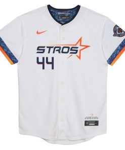 Alternative view of Yordan Alvarez Houston Astros Nike Preschool 2025 City Connect Limited Player Jersey - White