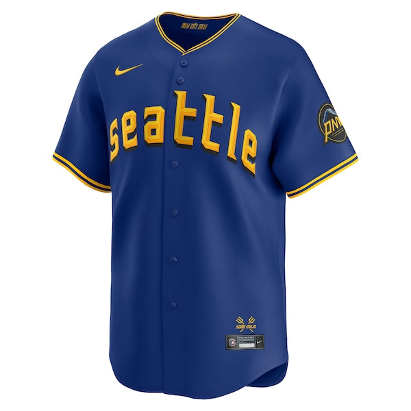 Ken Griffey Jr. Seattle Mariners Nike City Connect Retired Player Jersey - Royal - Image 2