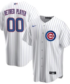 Chicago Cubs Nike Home Pick-A-Player Retired Roster Replica Jersey - White