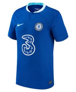 Alternative view of Mason Mount Chelsea Nike 2022/23 Replica Home Jersey - Blue
