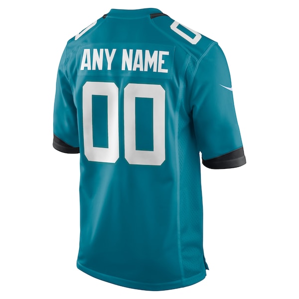 Jacksonville Jaguars Nike Alternate Custom Game Jersey - Teal - Image 3