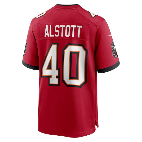 Mike Alstott Tampa Bay Buccaneers Nike 50th Season Team Game Jersey - Red/Creamsicle - Image 5