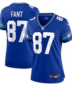 Noah Fant Seattle Seahawks Nike Women's Throwback Player Game Jersey - Royal