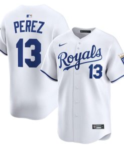 Salvador Perez Kansas City Royals Nike Home Limited Player Jersey - White