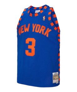 Alternative view of Stephon Marbury New York Knicks  2005/06 Hardwood Classics Swingman Jersey - Blue