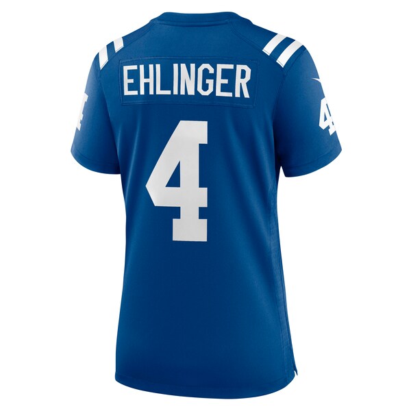 Sam Ehlinger Indianapolis Colts Nike Women's Game Jersey - Royal/Blue - Image 4