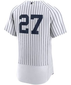 Alternative view of Giancarlo Stanton New York Yankees Nike Home Authentic Player Jersey - White