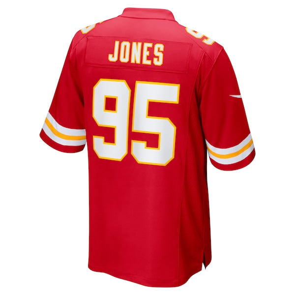 Chris Jones Kansas City Chiefs Nike Super Bowl LVIII Game Jersey - Red - Image 3