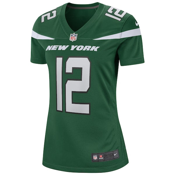 Joe Namath New York Jets Nike Women's Game Retired Player Jersey - Gotham Green/White - Image 3