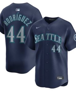 Julio Rodriguez Seattle Mariners Nike Road Limited - Navy/Cream