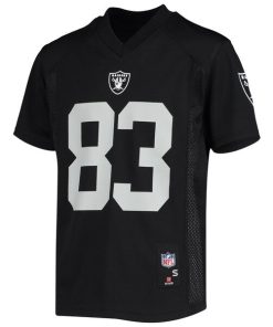 Alternative view of Darren Waller Las Vegas Raiders Youth Replica Player Jersey - Black