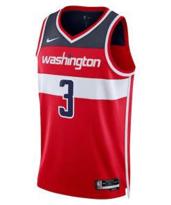 Alternative view of Trae Young Washington Wizards Nike Unisex Swingman Jersey - Icon Edition - Red