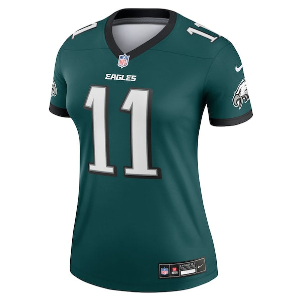 A.J. Brown Philadelphia Eagles Nike Women's Legend Jersey - Midnight Green - Image 2