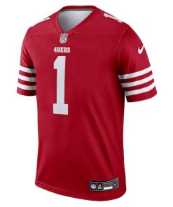 Alternative view of Deebo Samuel Sr San Francisco 49ers Nike Legend Jersey - Scarlet