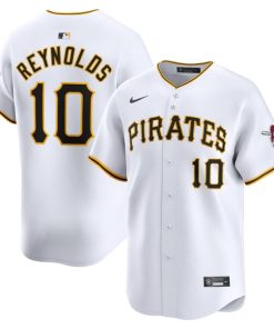 Bryan Reynolds Pittsburgh Pirates Nike Home Limited Player Jersey - White