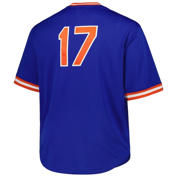 Keith Hernandez New York Mets 1986 Cooperstown Collection Mesh Pullover Jersey - Royal - Image 3