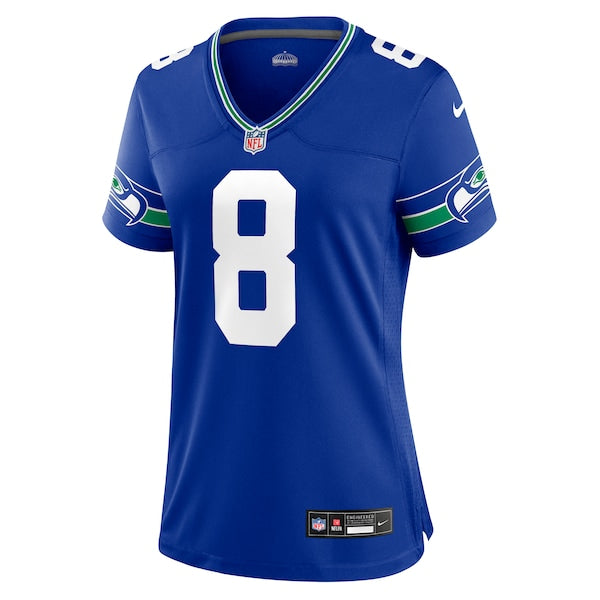 Coby Bryant Seattle Seahawks Nike Women's Throwback Player Game Jersey - Royal - Image 2
