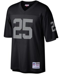 Alternative view of Fred Biletnikoff Las Vegas Raiders Retired Player Legacy Replica Jersey - Black