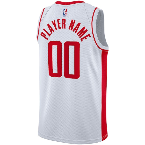 Houston Rockets Nike 2020/21 Swingman Custom Jersey - Association Edition - White - Image 3