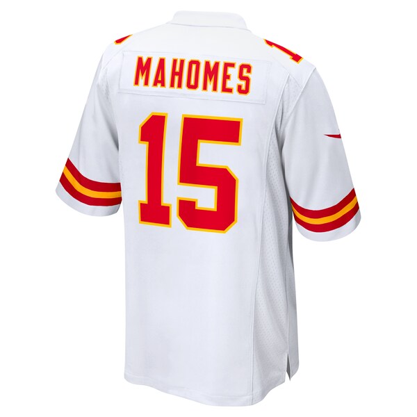 Patrick Mahomes Kansas City Chiefs Nike Game Jersey - White/Red - Image 4