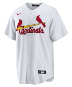 Alternative view of Victor Scott II St. Louis Cardinals Nike Home Replica Jersey - White