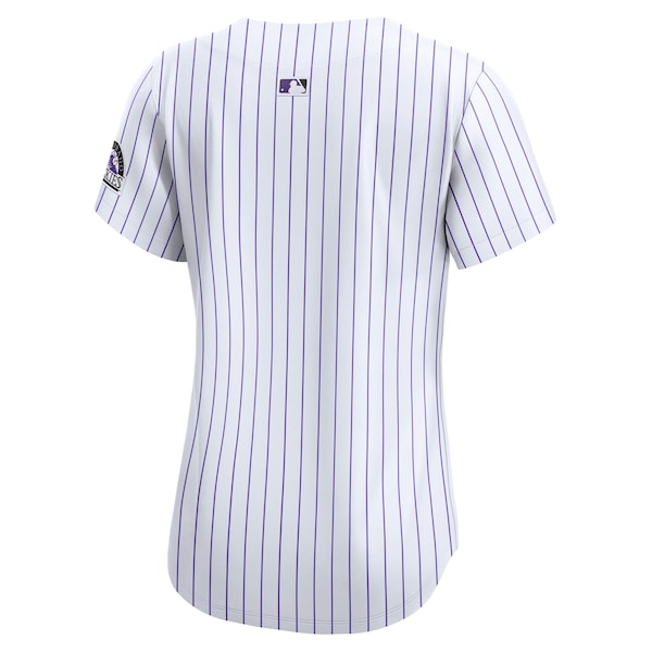 Colorado Rockies Nike Women's Home Limited Jersey - White - Image 3