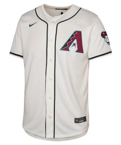 Alternative view of Corbin Carroll Arizona Diamondbacks Nike Youth Home Limited Player Jersey - White