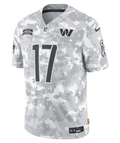 Alternative view of Terry McLaurin Washington Commanders Nike 2024 Salute to Service Limited Jersey - Arctic Camo