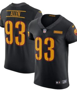 Jonathan Allen Washington Commanders Nike Alternate Vapor Elite Jersey - Black