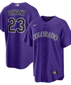 Kris Bryant Colorado Rockies Nike Alternate Replica Player Jersey - Purple/White