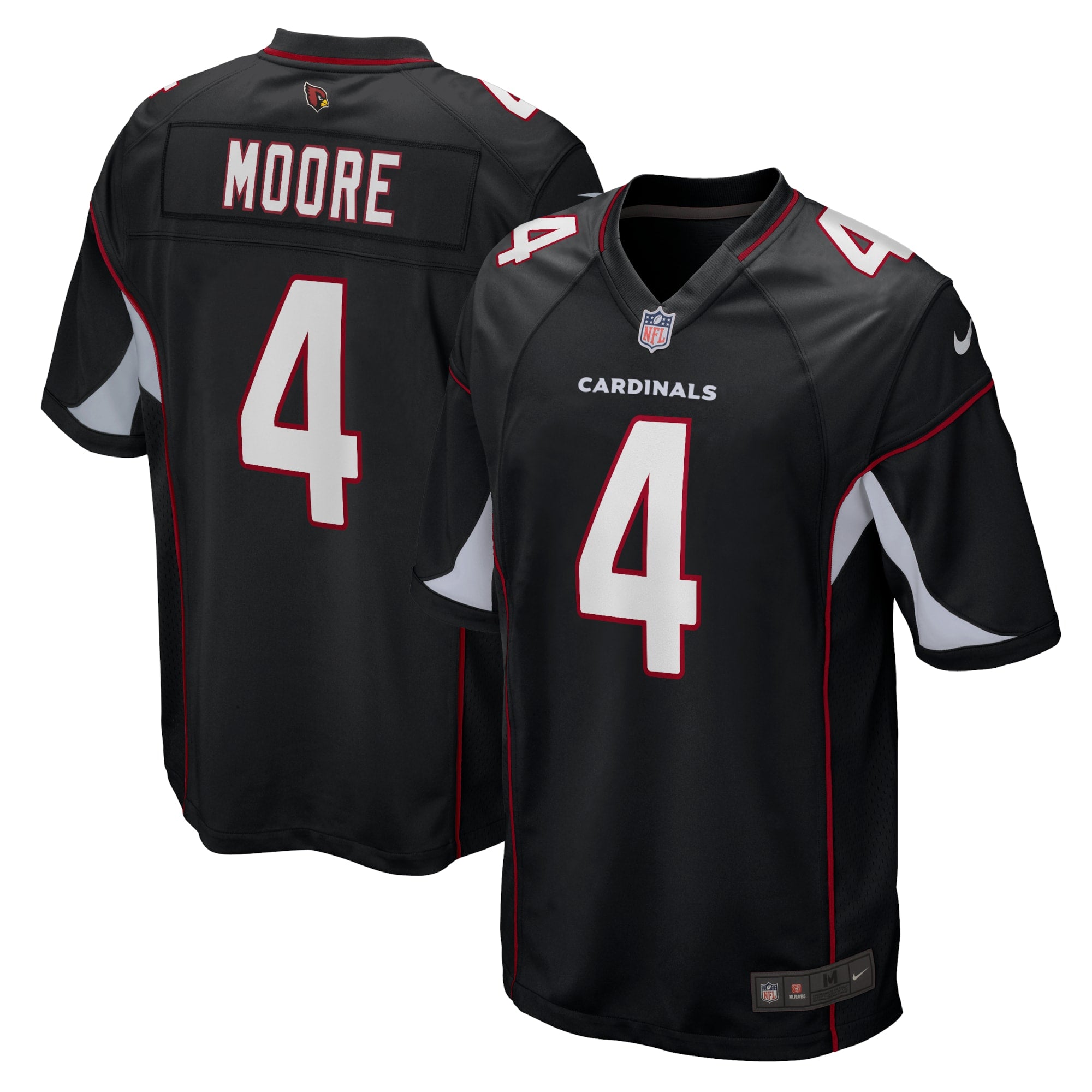 Rondale Moore Arizona Cardinals Nike Team Game Jersey - Cardinal/Black - Image 5