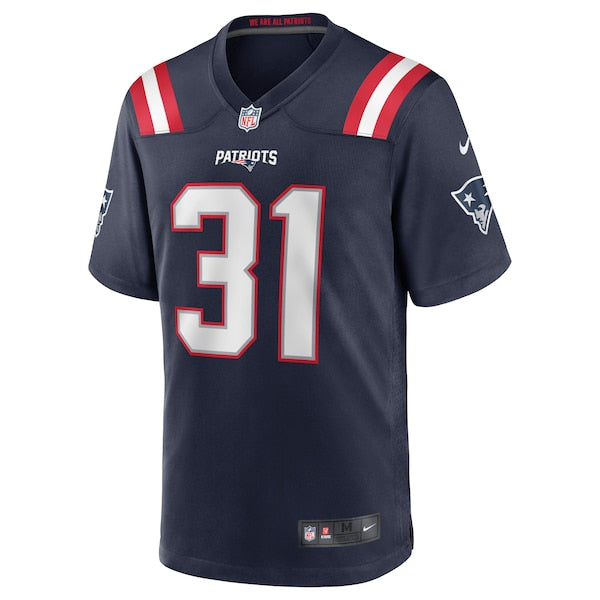 Jonathan Jones New England Patriots Nike Game Jersey - Navy - Image 2