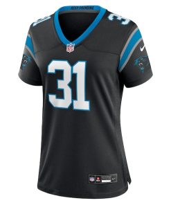 Alternative view of Lamar Jackson Carolina Panthers Nike Women's  Game Jersey -  Black